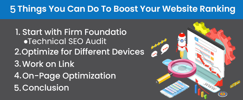 5 Things You Can Do To Boost Your Website Ranking